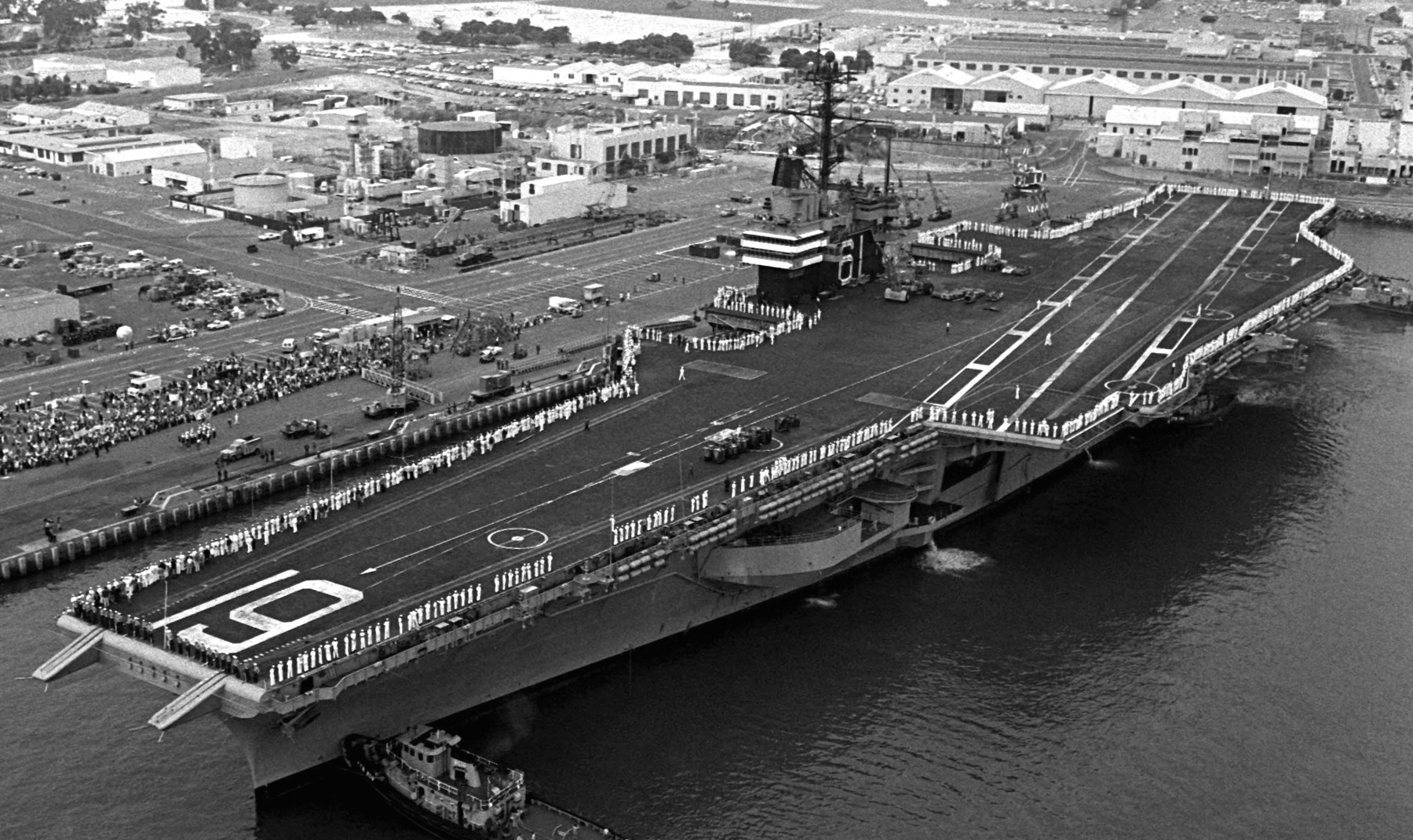 cv-61 uss ranger forrestal class aircraft carrier us navy nas north island 42