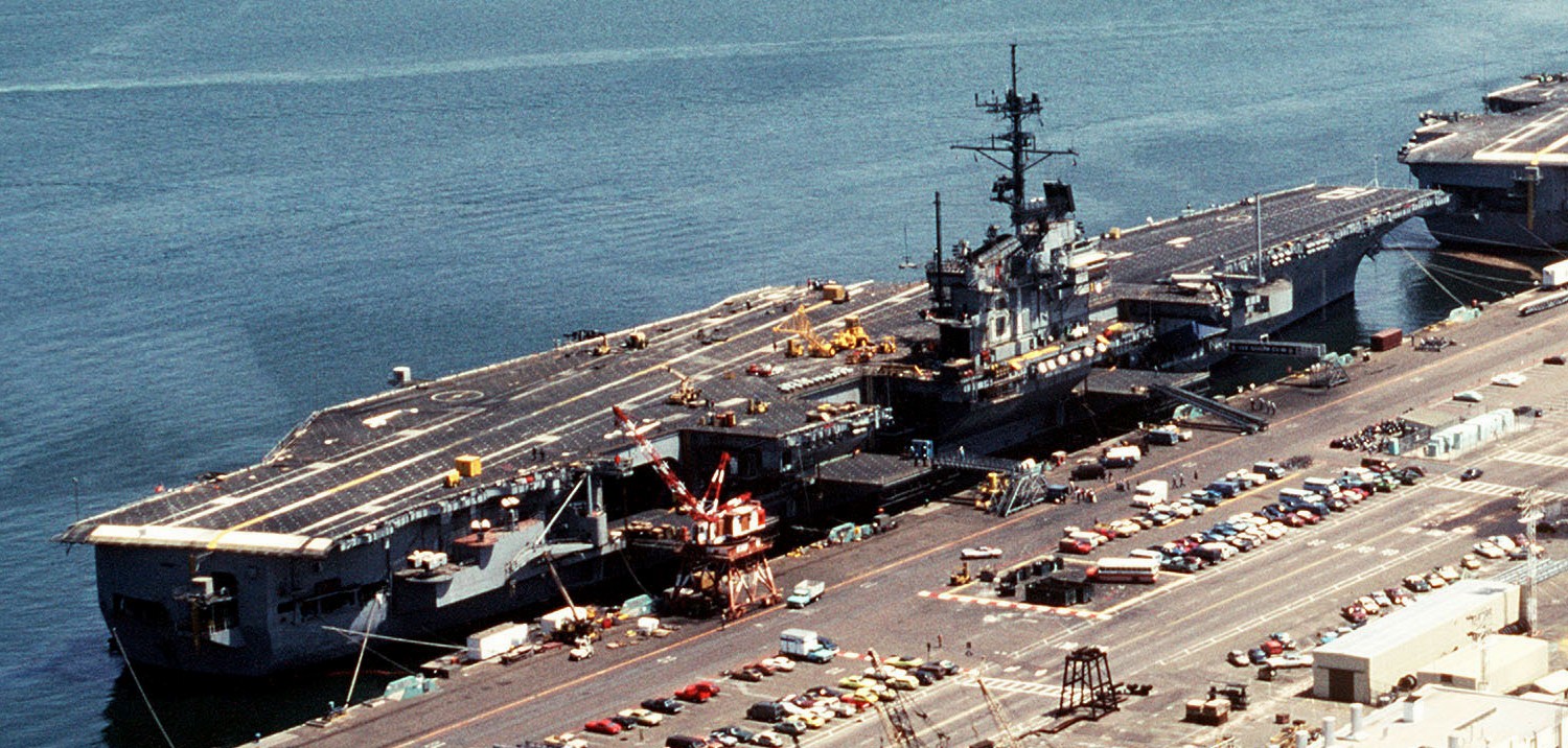 cv-61 uss ranger forrestal class aircraft carrier nas north island california 1983 47