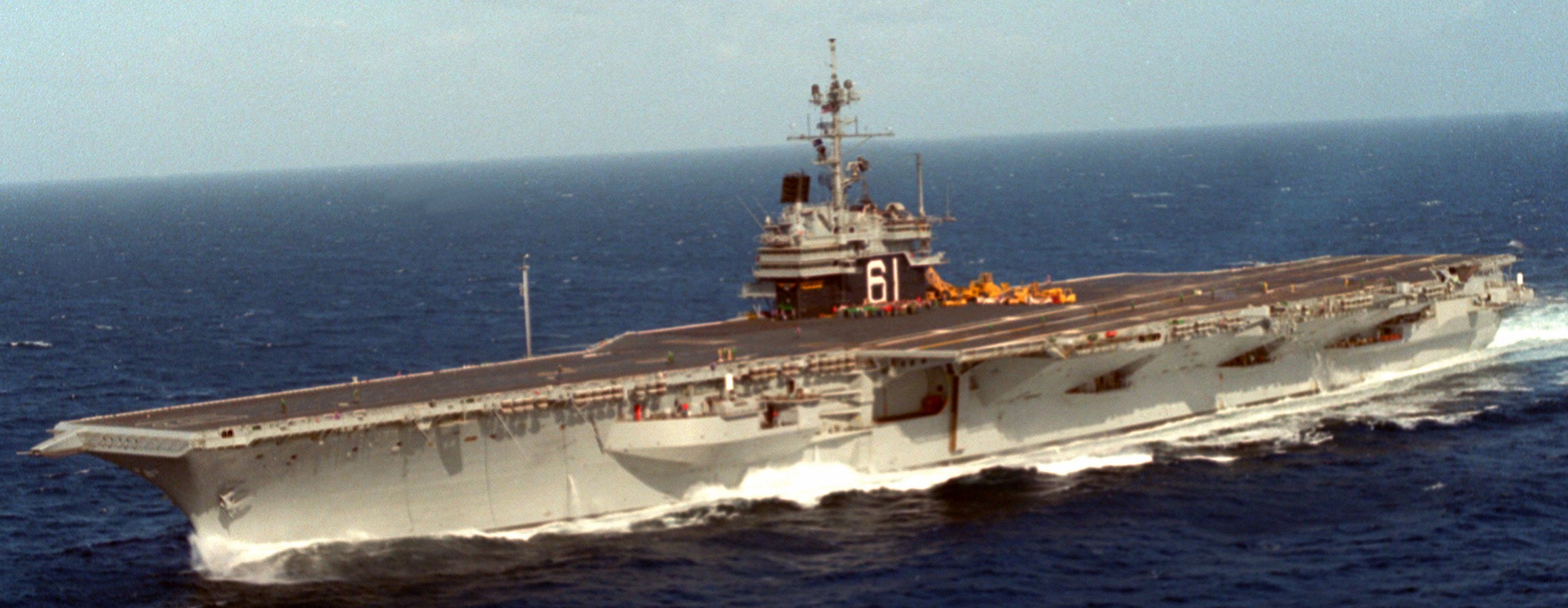 cv-61 uss ranger forrestal class aircraft carrier us navy subex 98