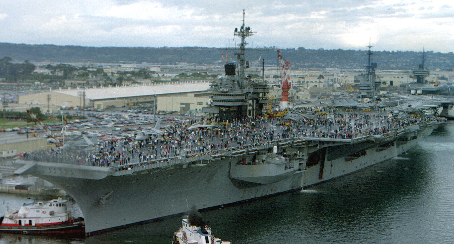 cv-61 uss ranger forrestal class aircraft carrier nas north island california 121