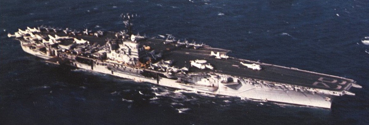 uss independence cv-62 forrestal class aircraft carrier air wing cvw-7 23