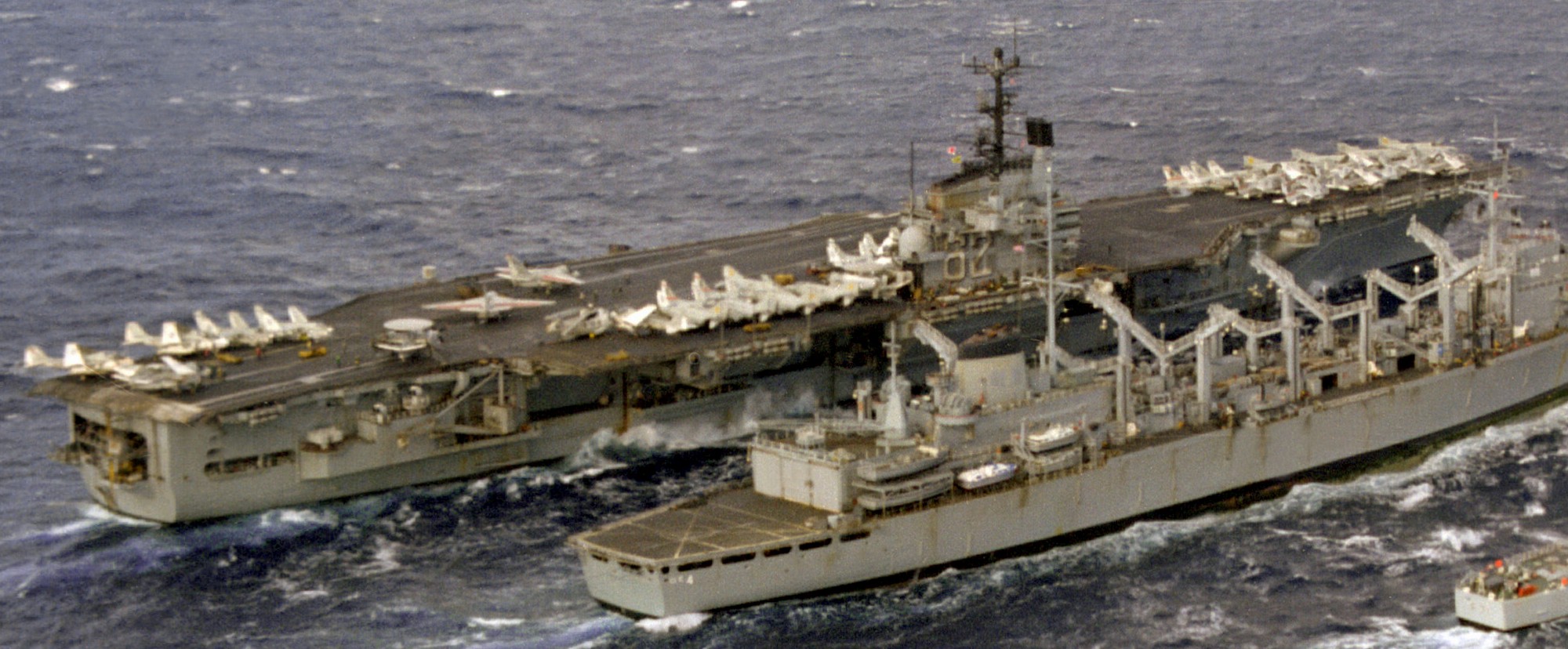 uss independence cv-62 forrestal class aircraft carrier air wing cvw-6 43
