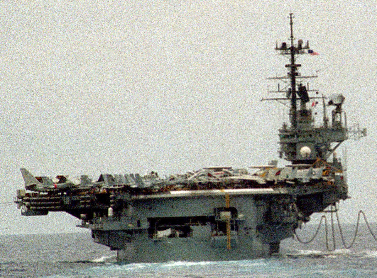 uss independence cv-62 forrestal class aircraft carrier air wing cvw-14 81