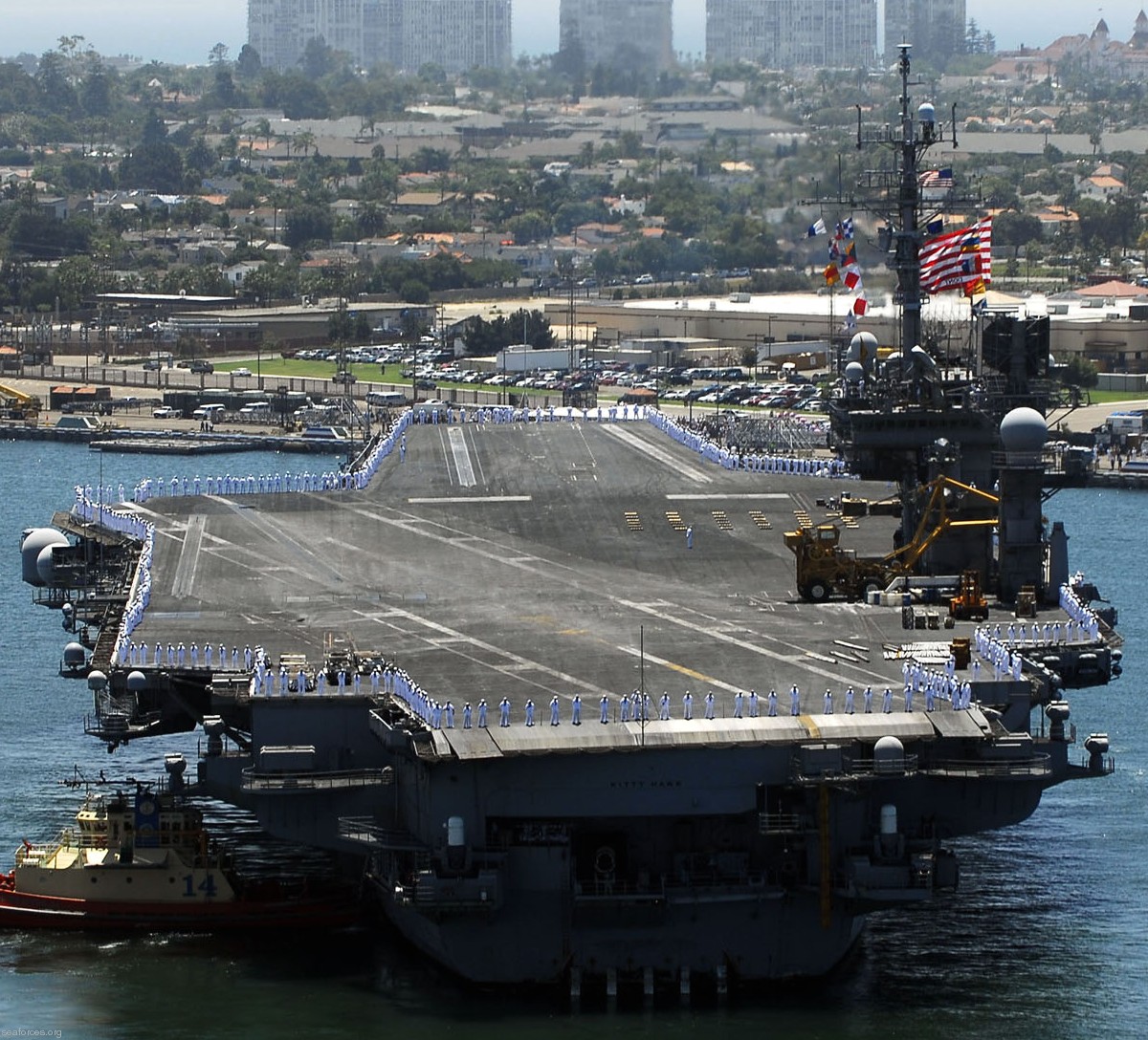 cv-63 uss kitty hawk aircraft carrier us navy naval air station nas north island san diego 11