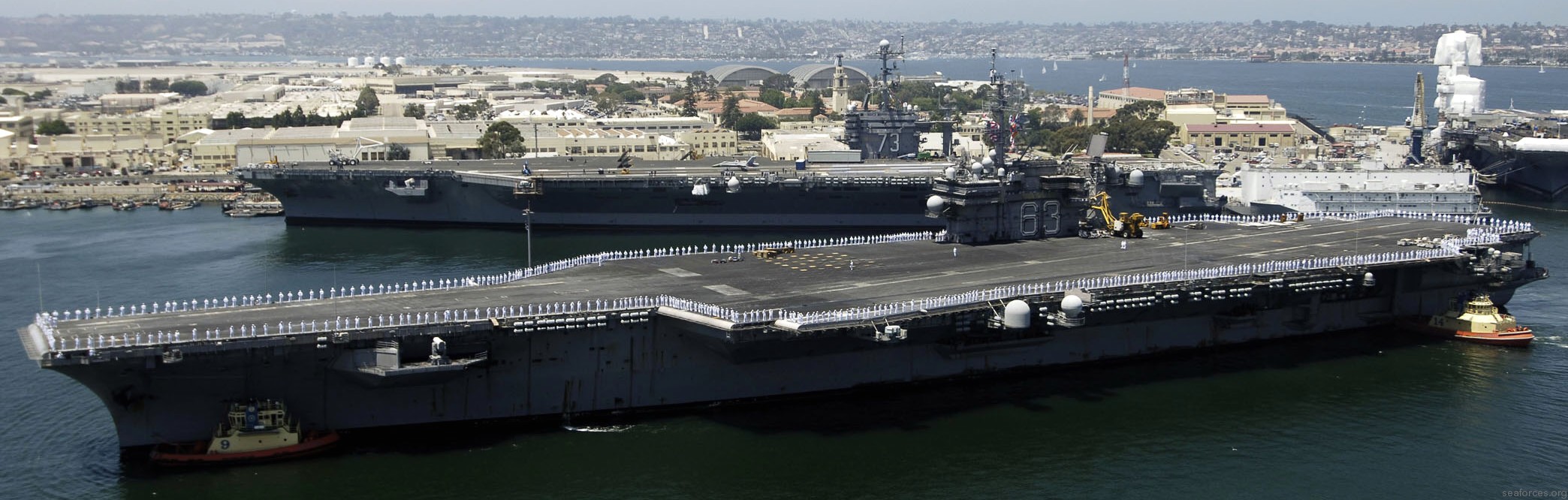 cv-63 uss kitty hawk aircraft carrier us navy naval air station nas north island san diego 13