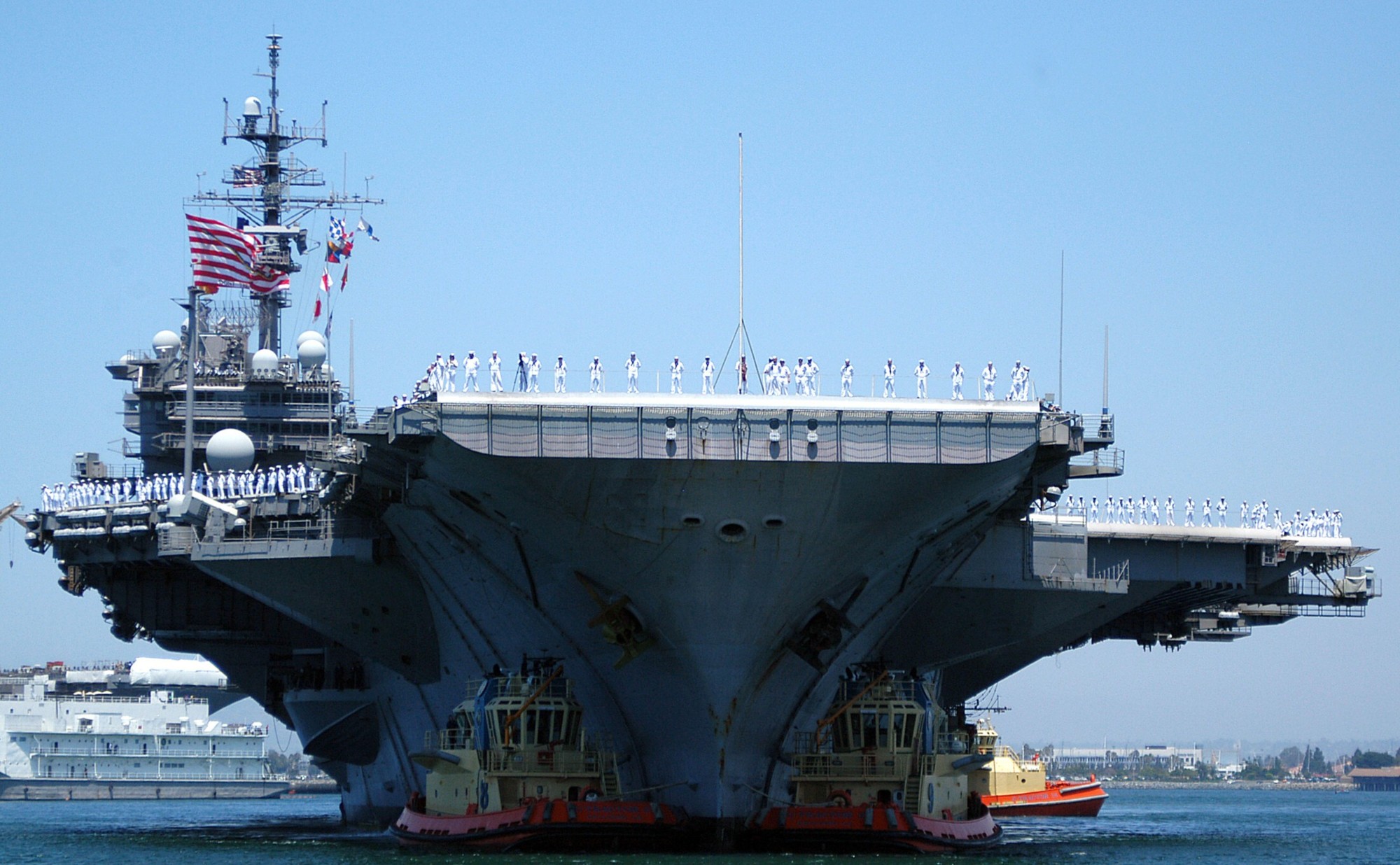 cv-63 uss kitty hawk aircraft carrier us navy naval air station nas north island san diego 23