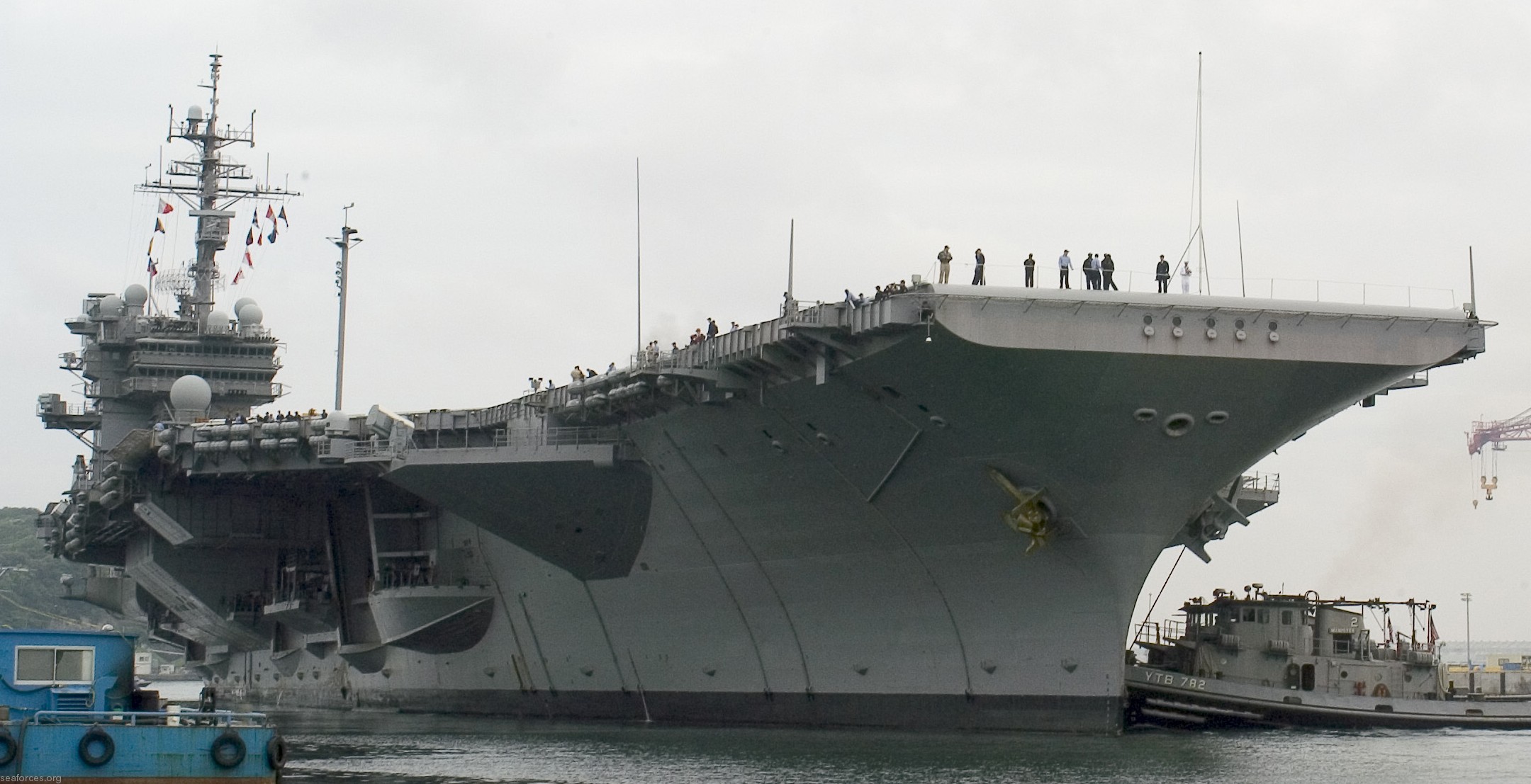 cv-63 uss kitty hawk aircraft carrier us navy 108