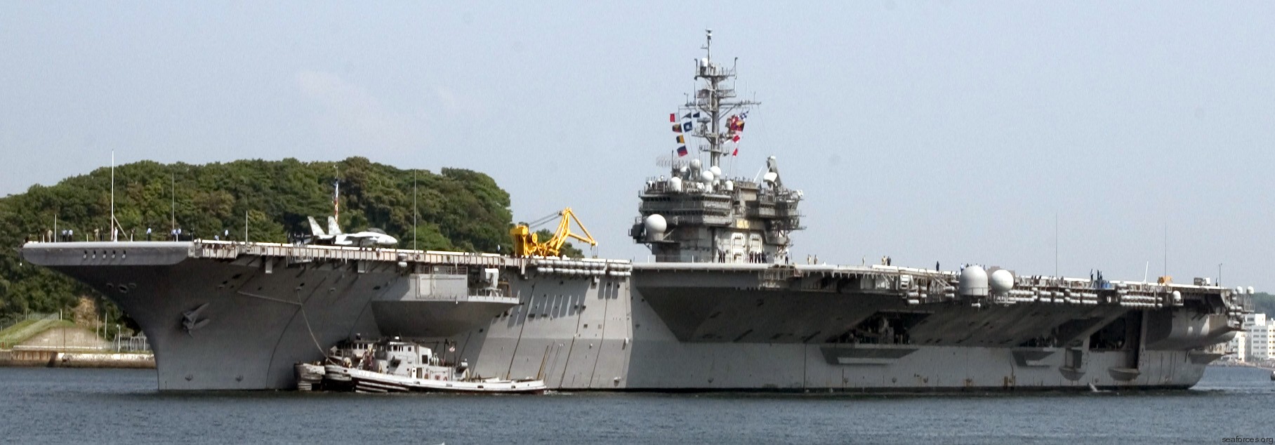 cv-63 uss kitty hawk aircraft carrier us navy 136