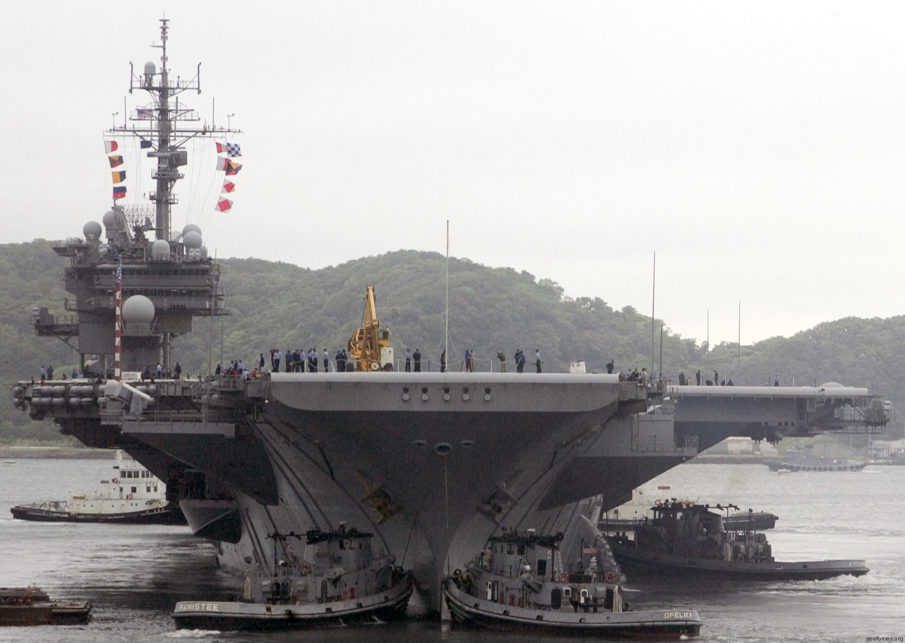 cv-63 uss kitty hawk aircraft carrier us navy 138