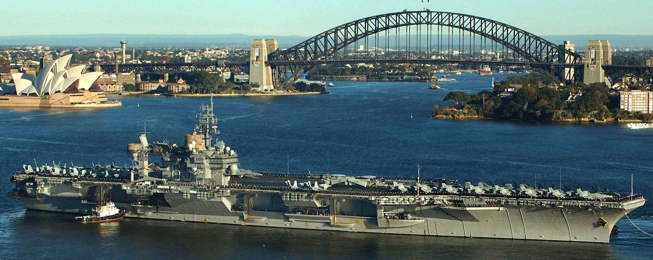 cv-63 uss kitty hawk aircraft carrier air wing cvw-5 us navy 156 sydney australia