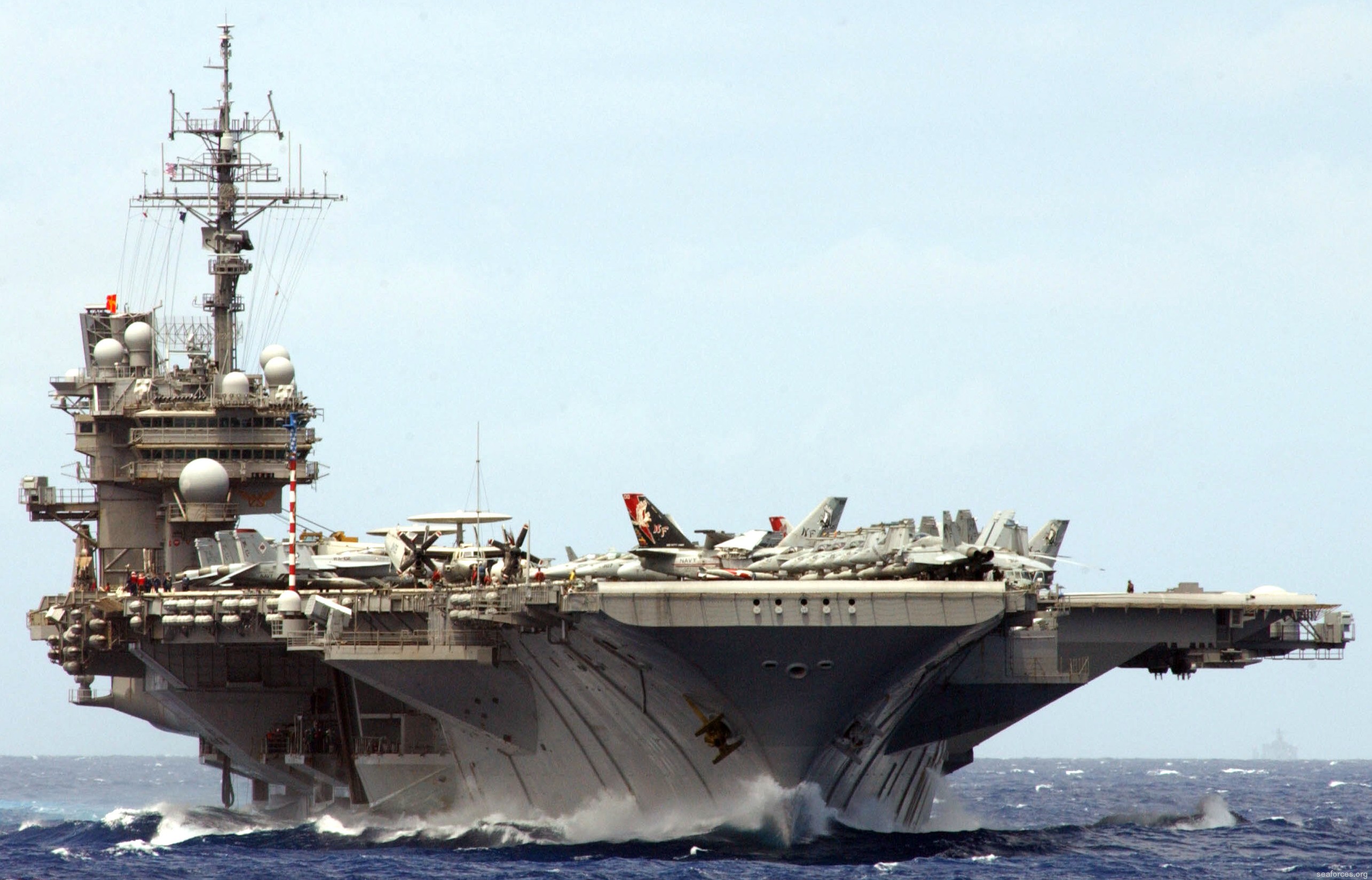 cv-63 uss kitty hawk aircraft carrier air wing cvw-5 us navy 188