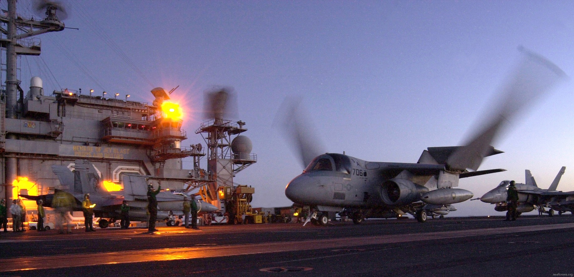 cv-63 uss kitty hawk aircraft carrier air wing cvw-5 us navy 223 s-3b viking