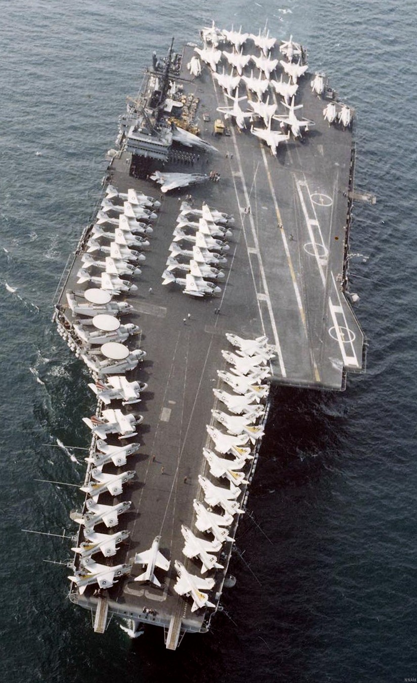 cv-63 uss kitty hawk aircraft carrier air wing cvw-11 us navy 240