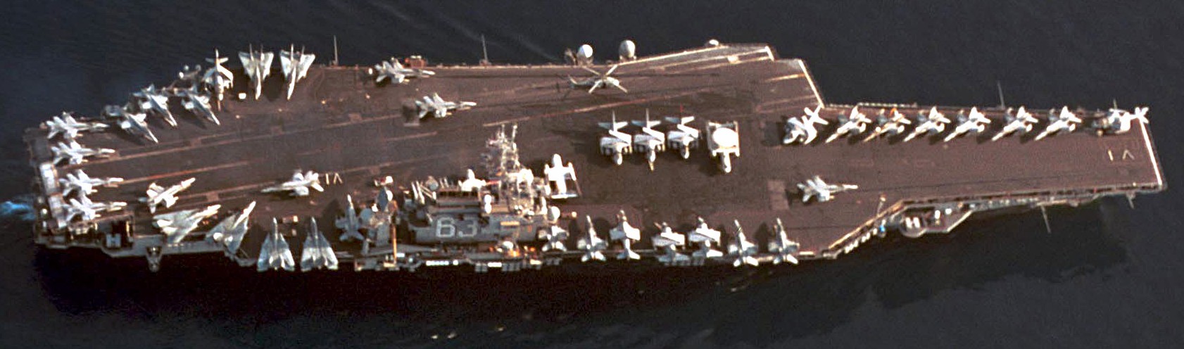 cv-63 uss kitty hawk aircraft carrier air wing cvw-5 us navy 257