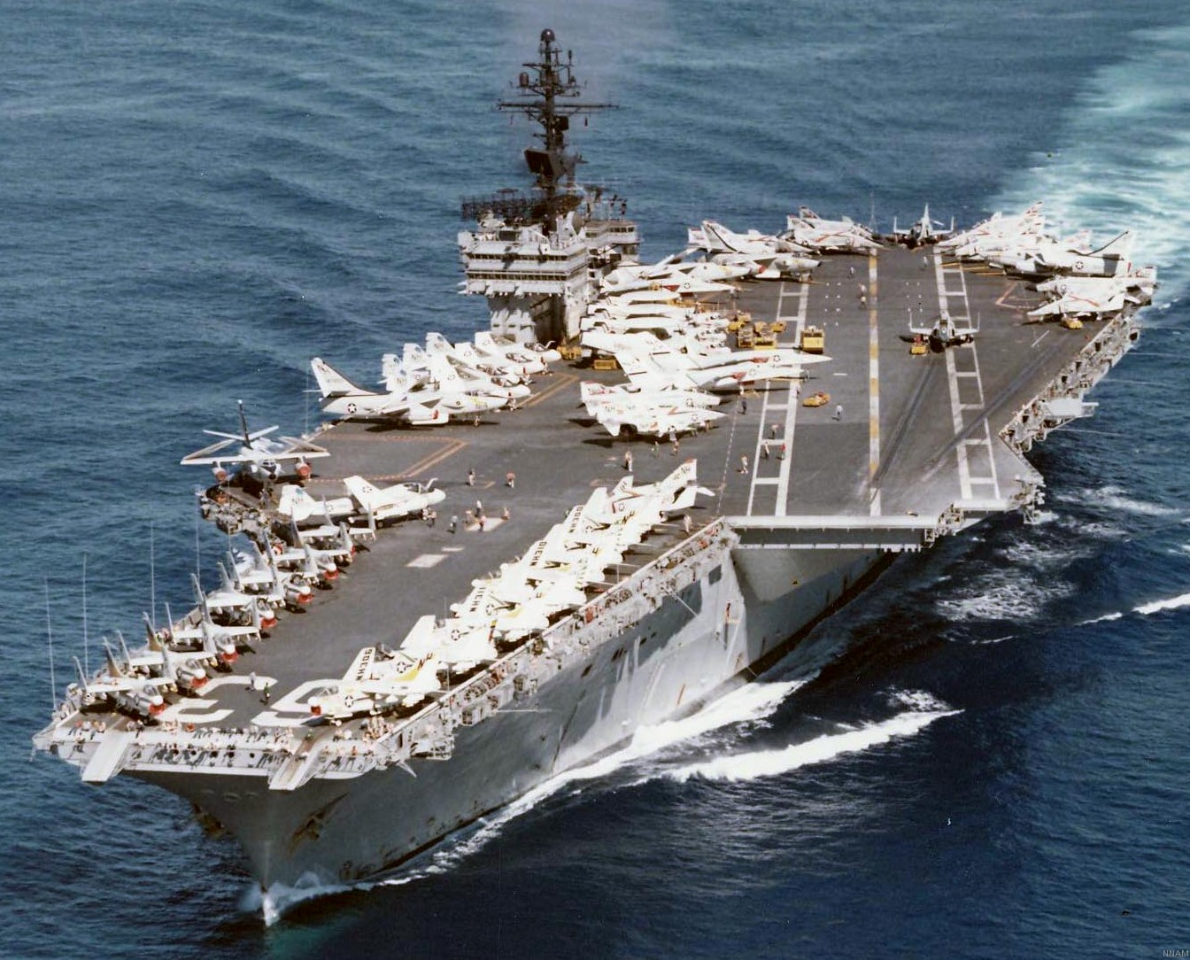 cva-63 uss kitty hawk aircraft carrier air wing cvw-11 us navy 289