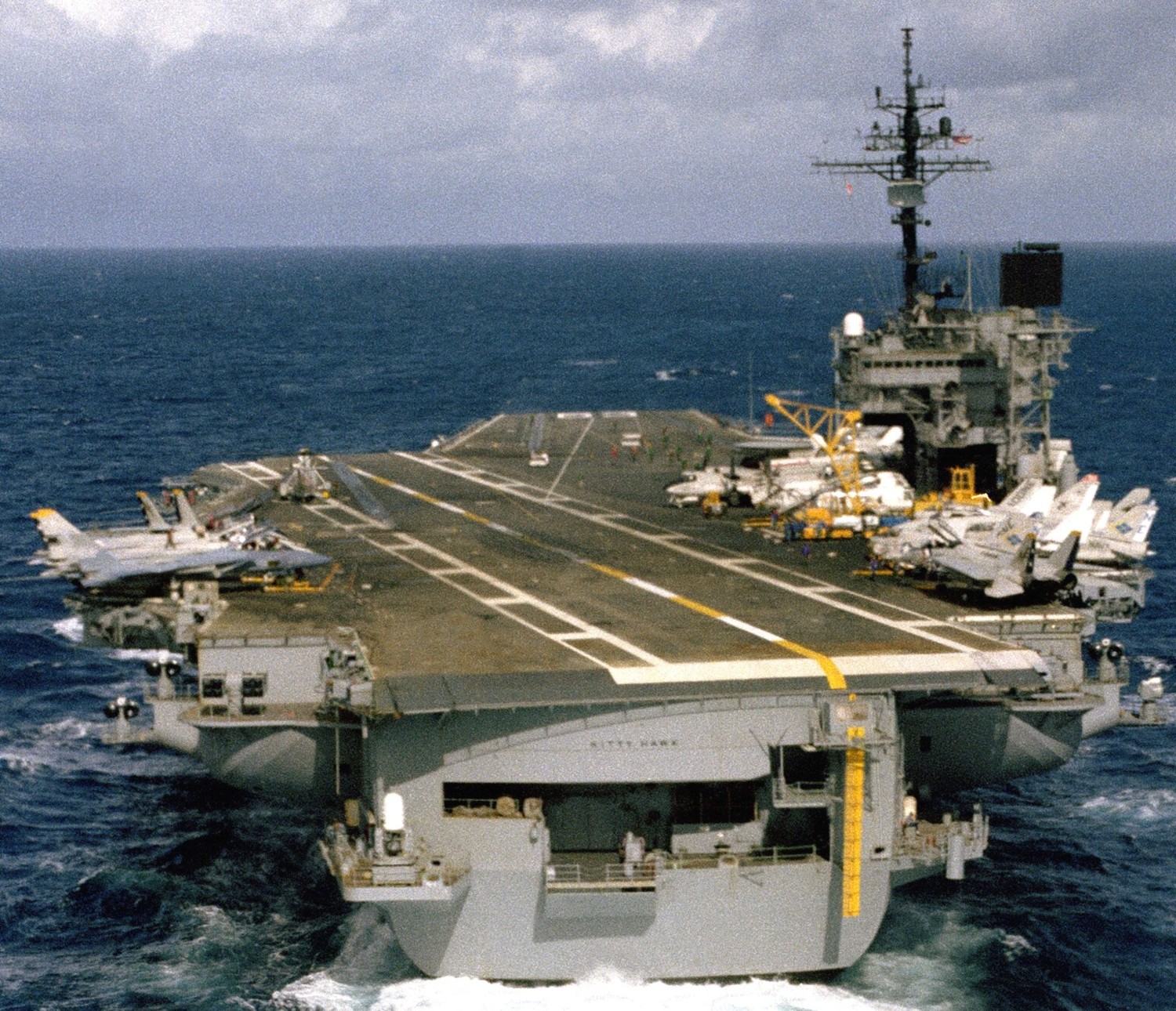 cv-63 uss kitty hawk aircraft carrier air wing cvw-2 us navy 333