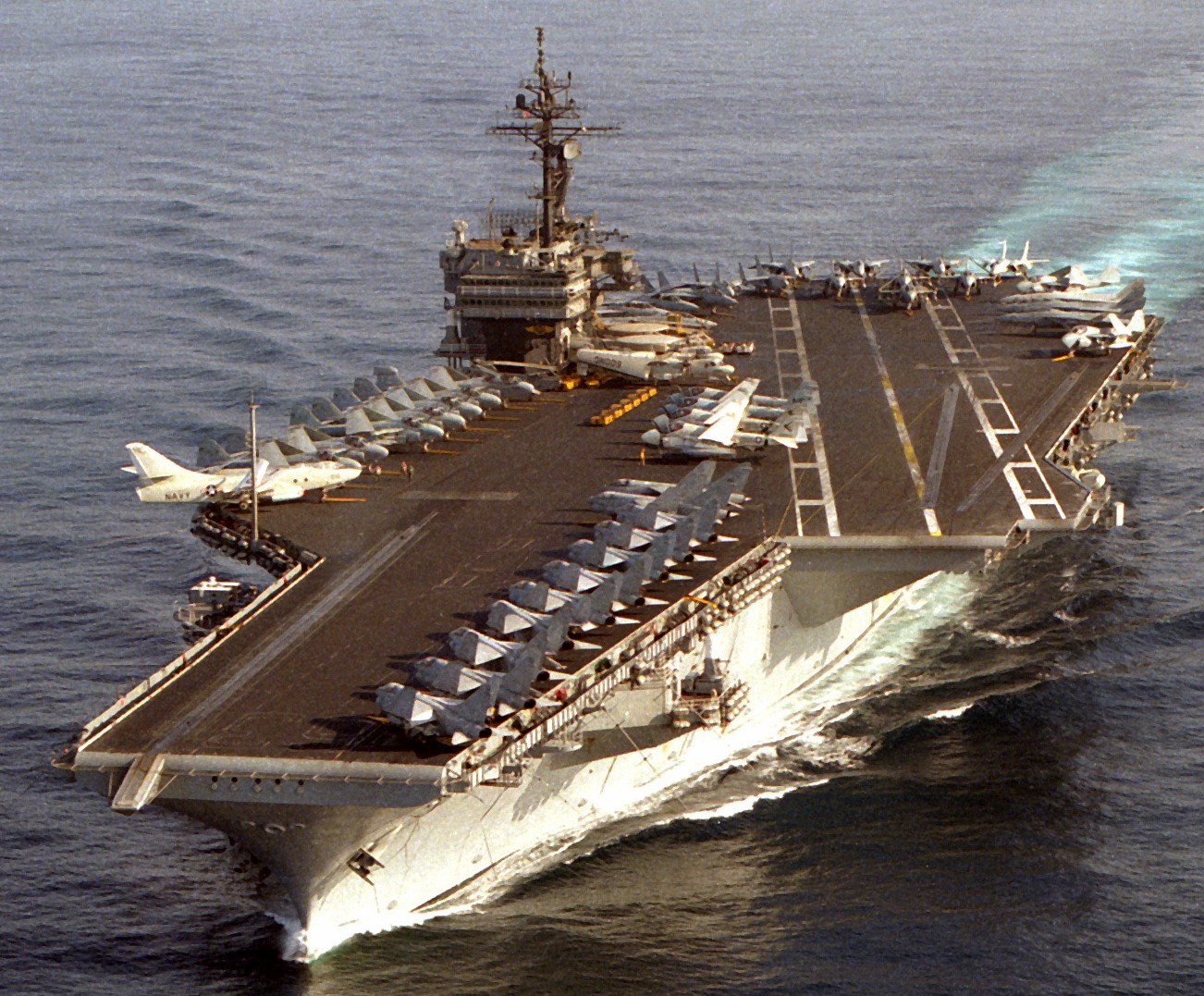 cv-63 uss kitty hawk aircraft carrier air wing cvw-9 us navy 416