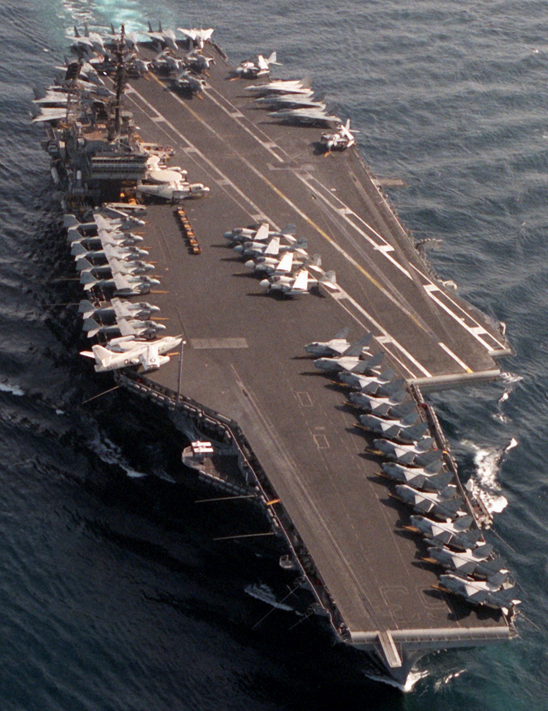 cv-63 uss kitty hawk aircraft carrier air wing cvw-9 us navy 418