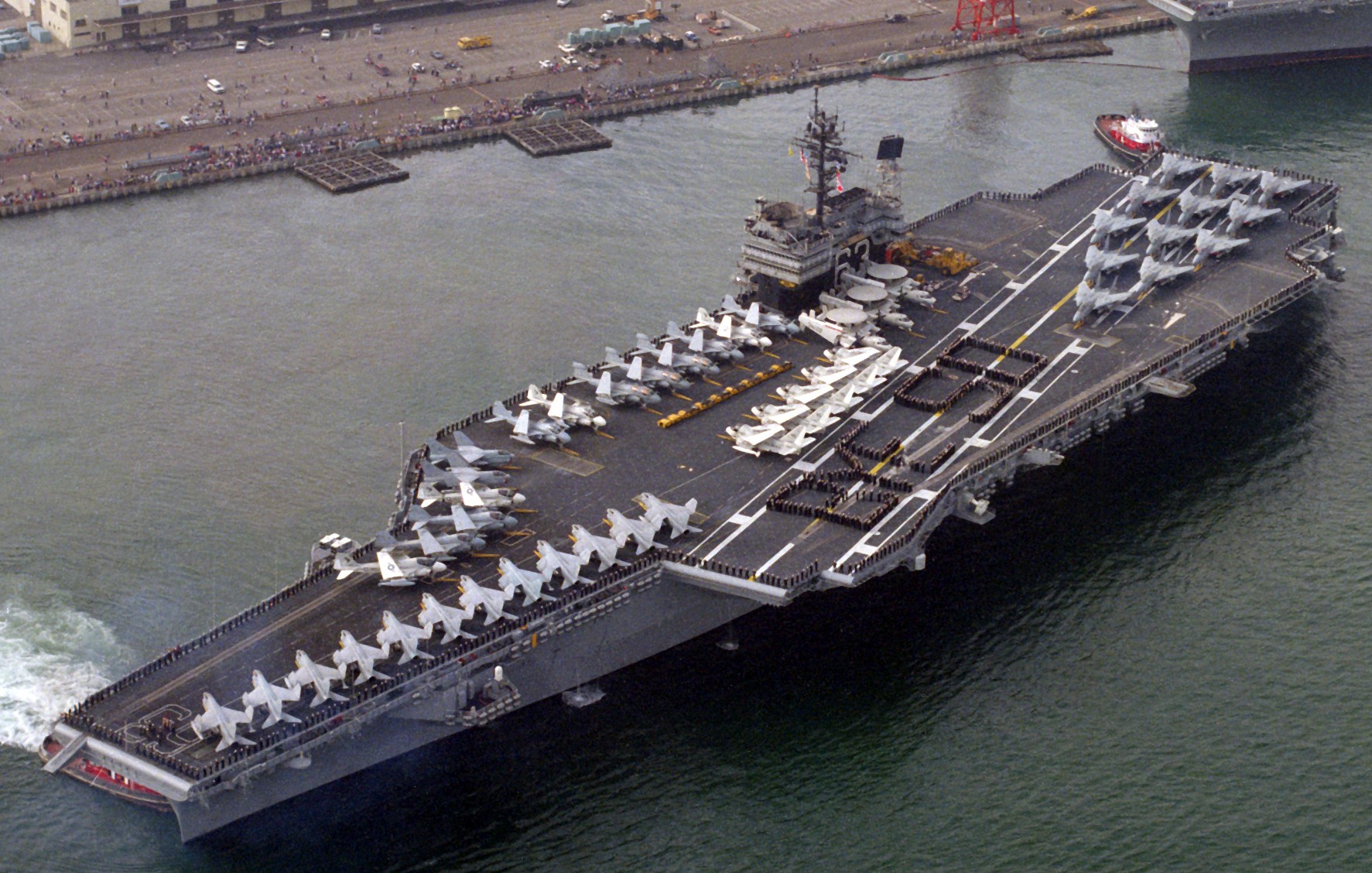 cv-63 uss kitty hawk aircraft carrier air wing cvw-9 us navy 430 san diego naval base
