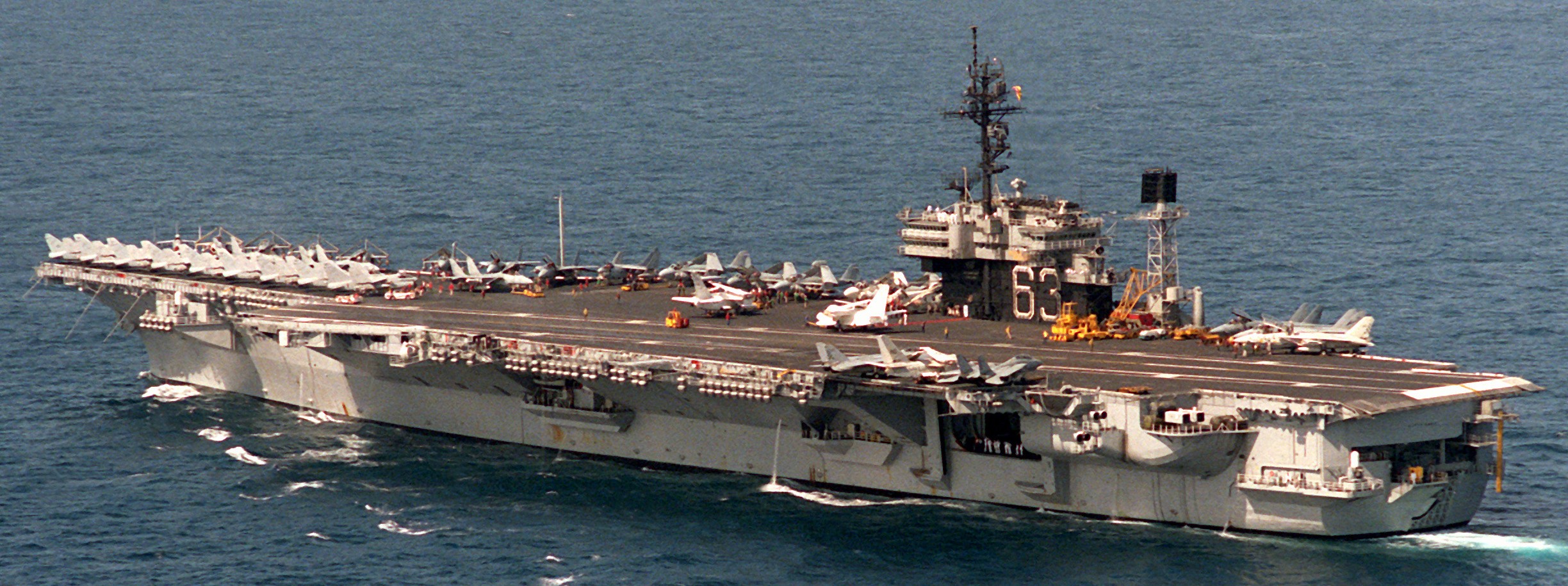 cv-63 uss kitty hawk aircraft carrier air wing cvw-9 us navy 446