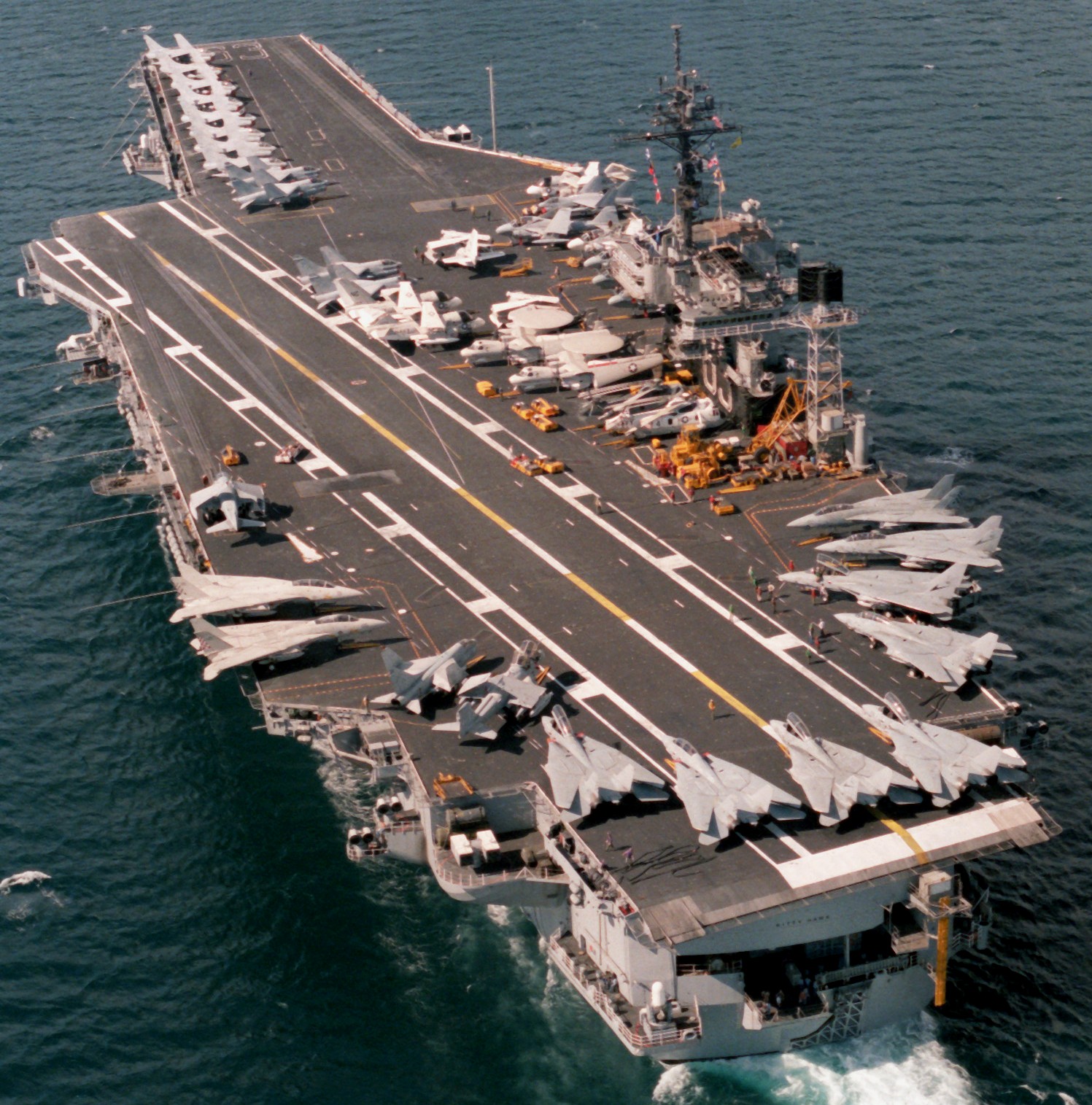 cv-63 uss kitty hawk aircraft carrier air wing cvw-9 us navy 447