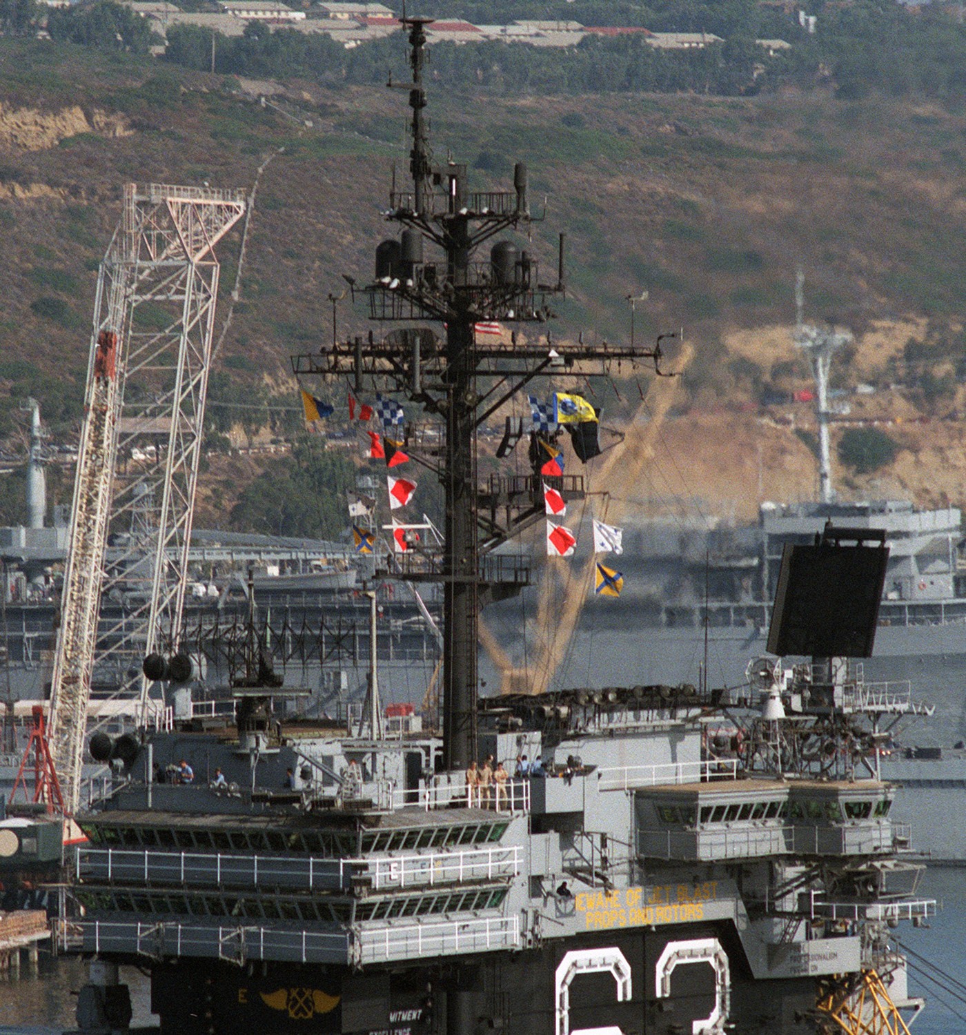 cv-63 uss kitty hawk aircraft carrier us navy 450
