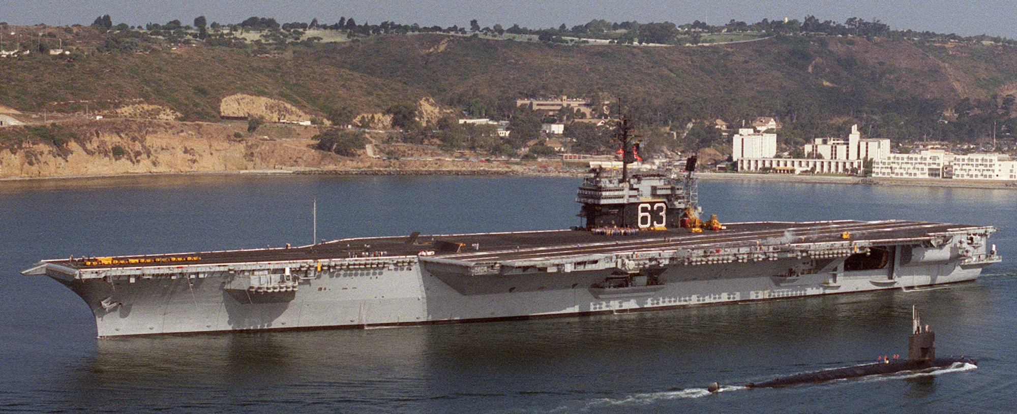 cv-63 uss kitty hawk aircraft carrier 452