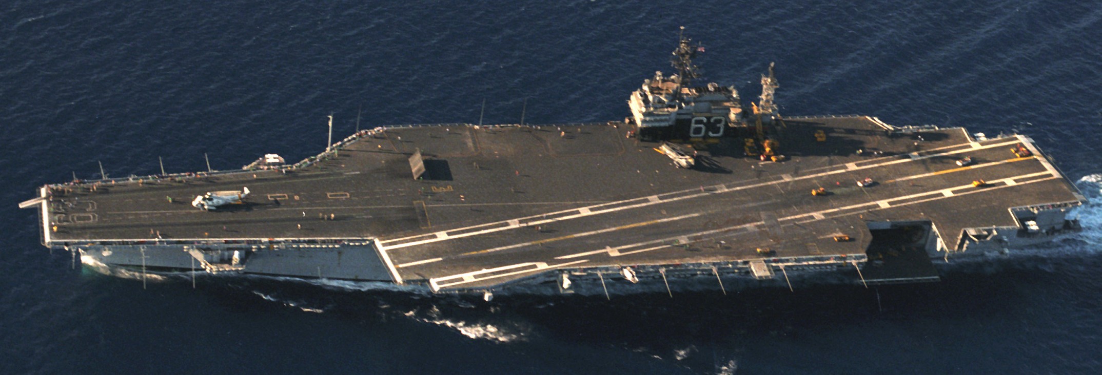 cv-63 uss kitty hawk aircraft carrier 455