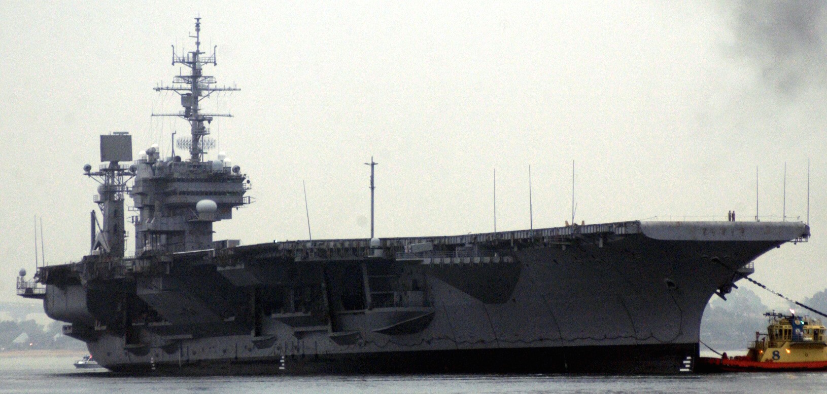 cv-64 uss constellation kitty hawk class aircraft carrier us navy san diego 2003 18