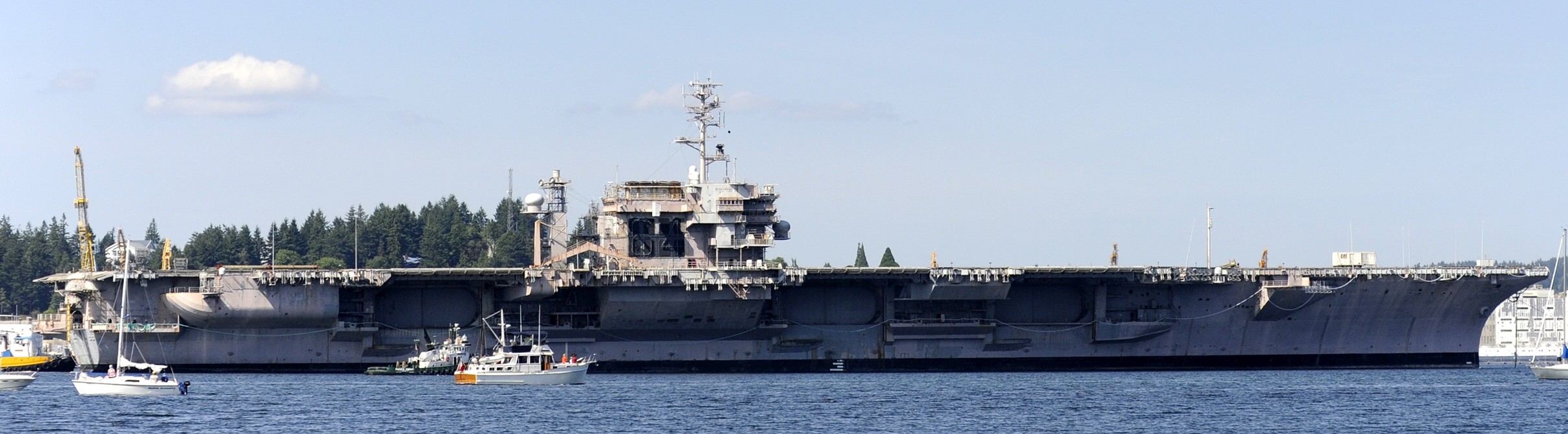cv-64 uss constellation kitty hawk class aircraft carrier us navy bremerton washington 2014 19