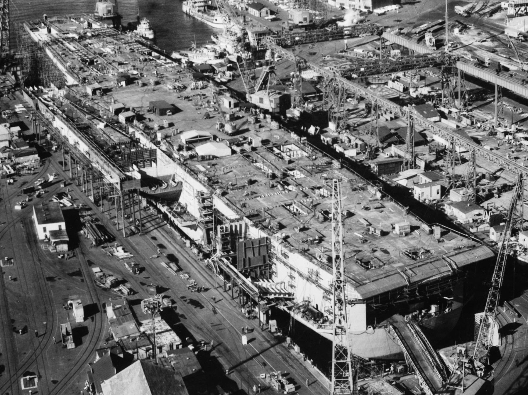 cv-64 uss constellation construction new york naval shipyard brooklyn 22