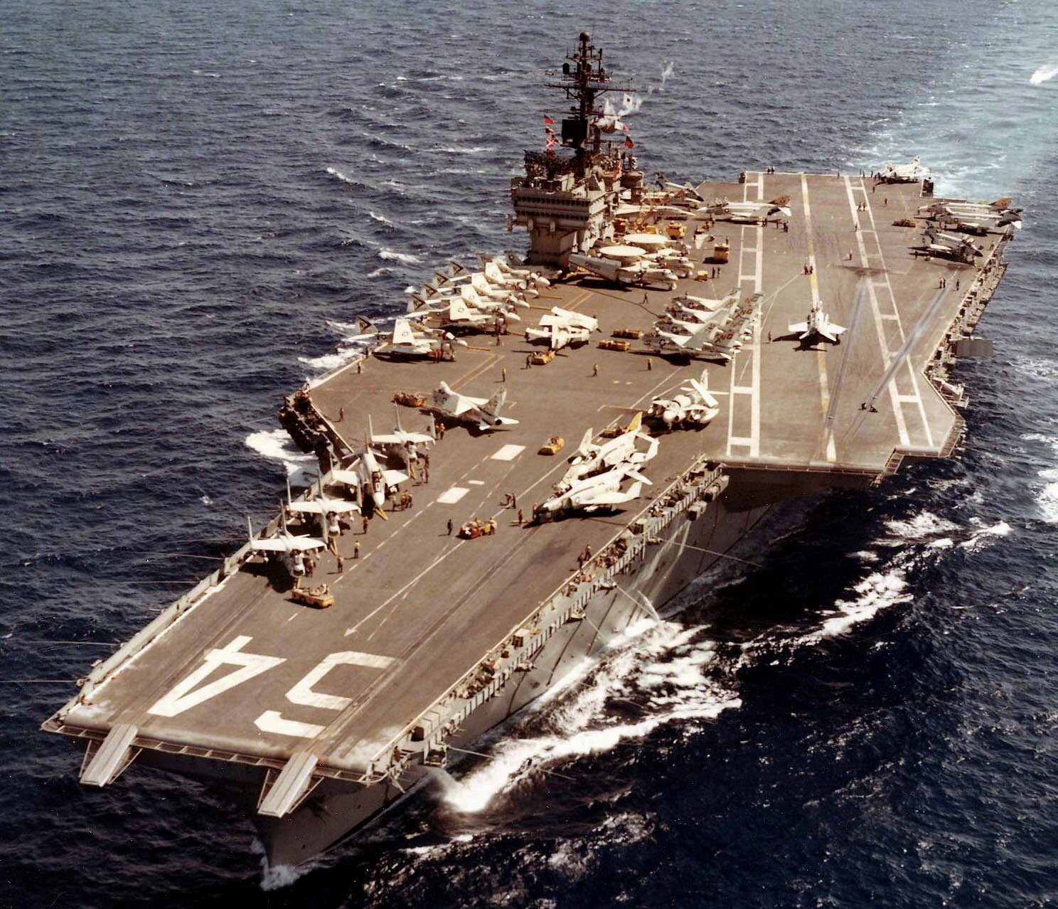 cv-64 uss constellation kitty hawk class aircraft carrier air wing cvw-9 us navy gulf of tonkin 43