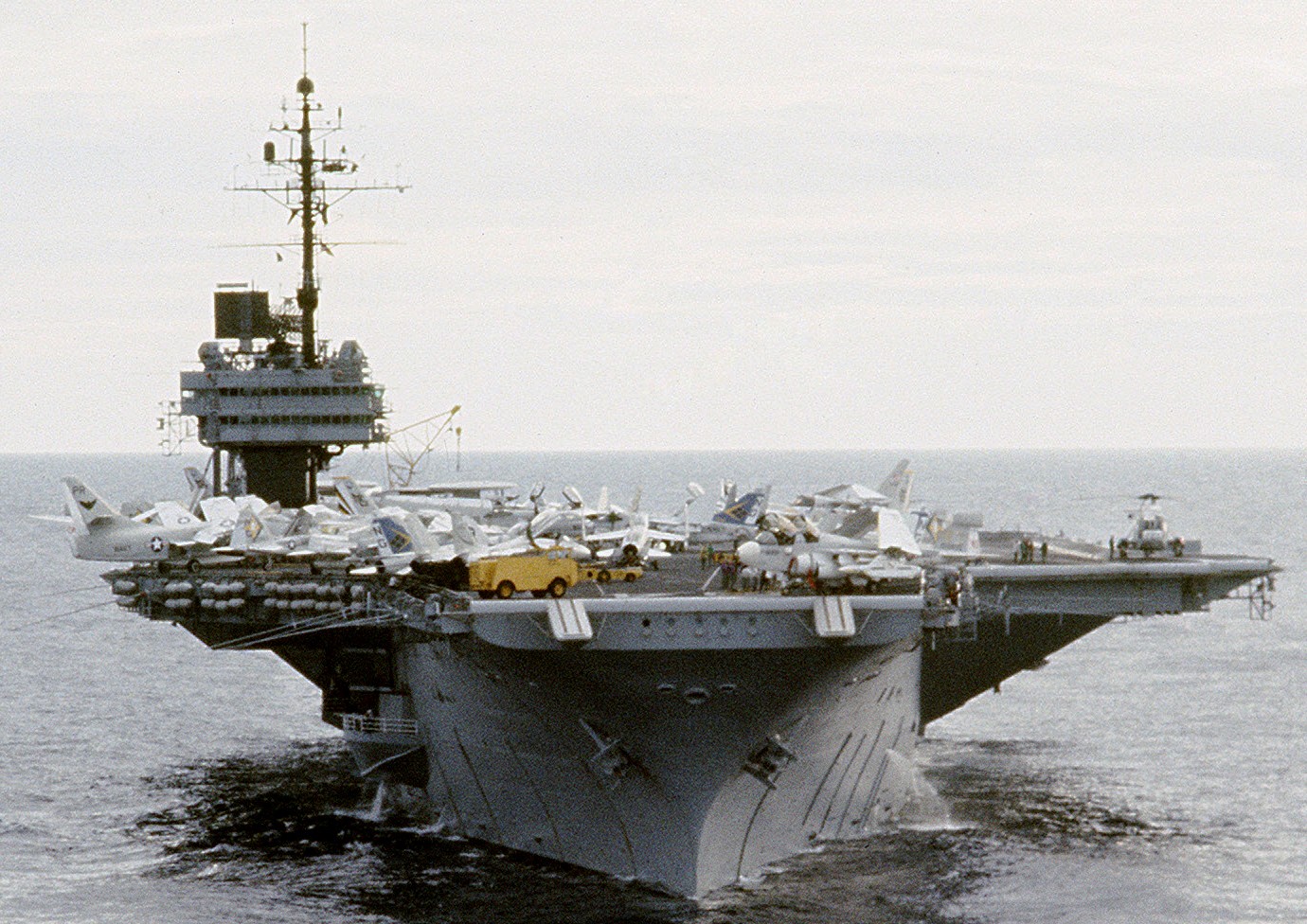 cv-64 uss constellation kitty hawk class aircraft carrier air wing cvw-9 us navy 60
