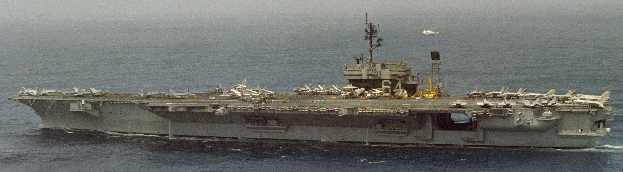 cv-64 uss constellation kitty hawk class aircraft carrier air wing cvw-14 us navy 70