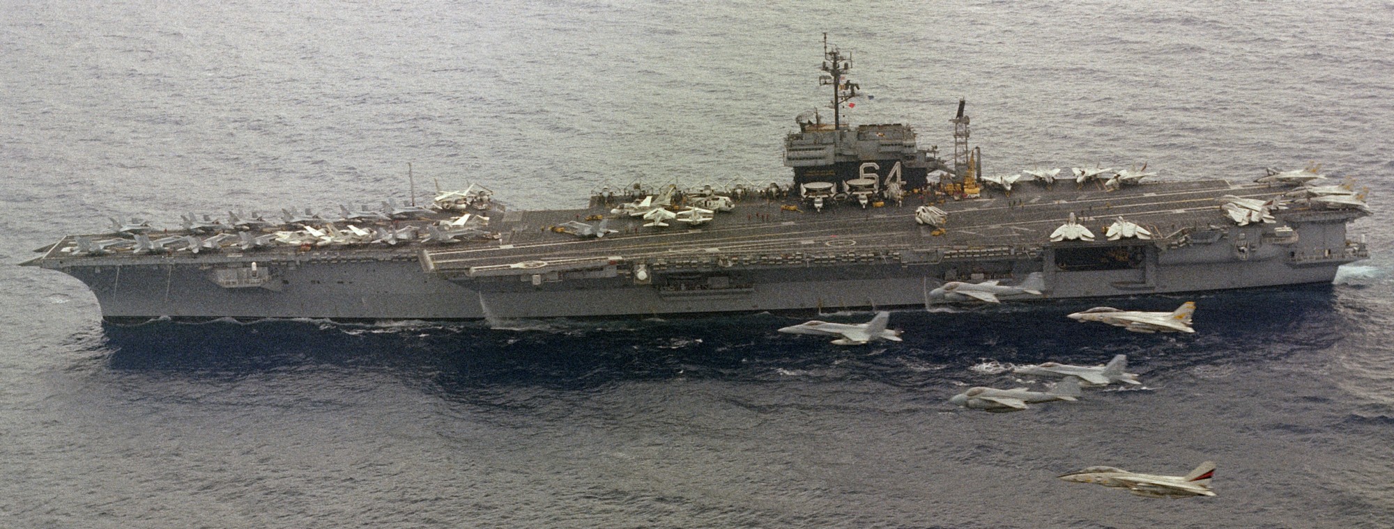 cv-64 uss constellation kitty hawk class aircraft carrier air wing cvw-14 us navy 78