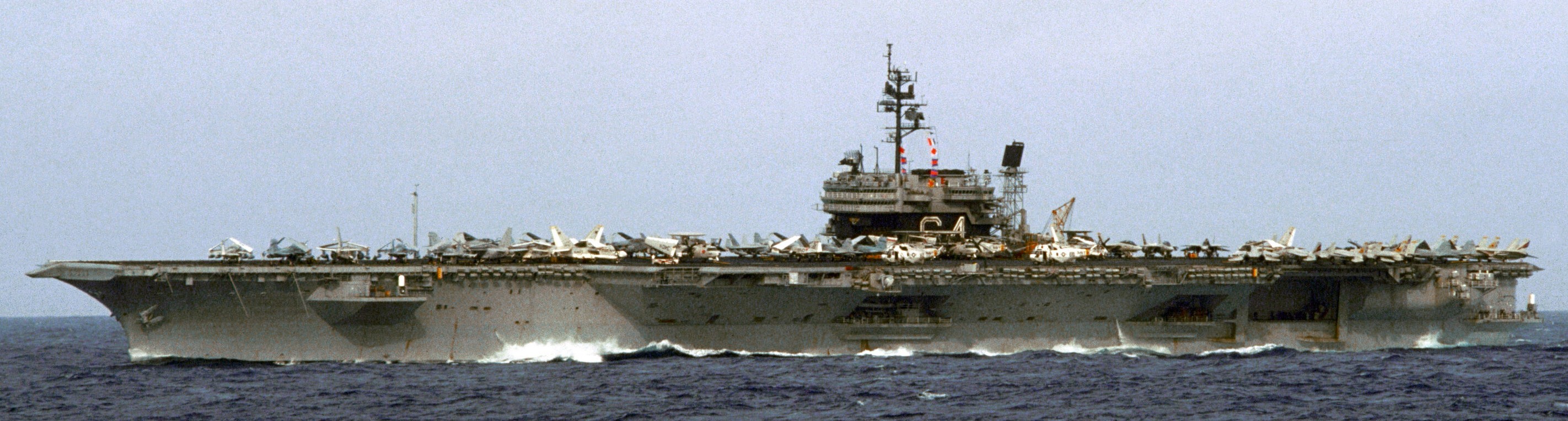 cv-64 uss constellation kitty hawk class aircraft carrier us navy 84