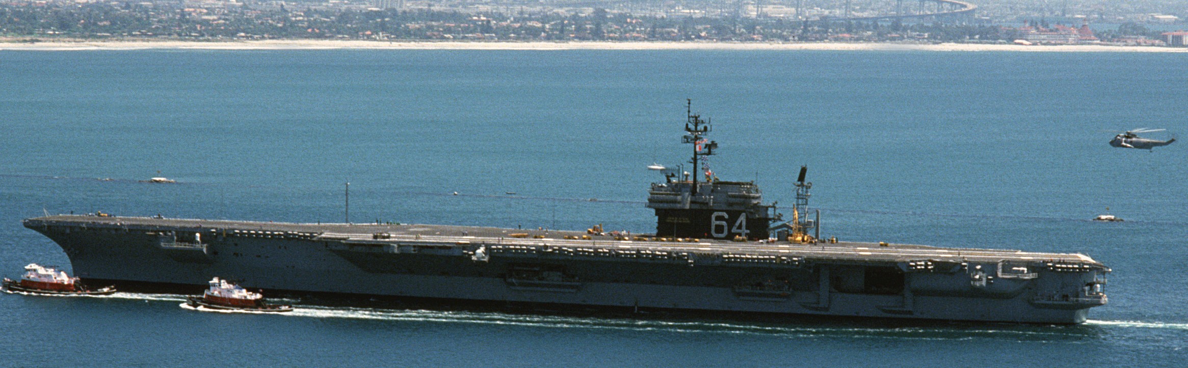 cv-64 uss constellation kitty hawk class aircraft carrier us navy 90