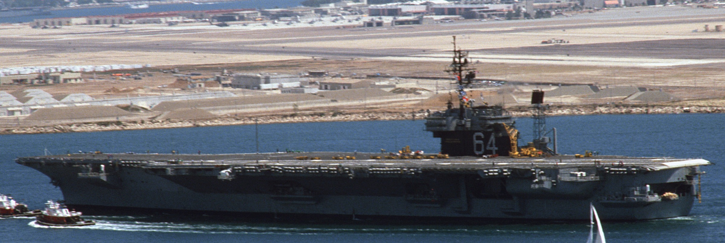 cv-64 uss constellation kitty hawk class aircraft carrier us navy 91