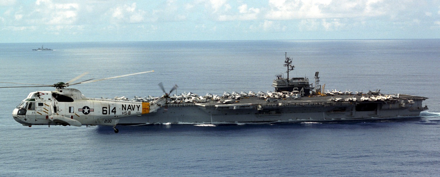 cv-64 uss constellation kitty hawk class aircraft carrier us navy 122