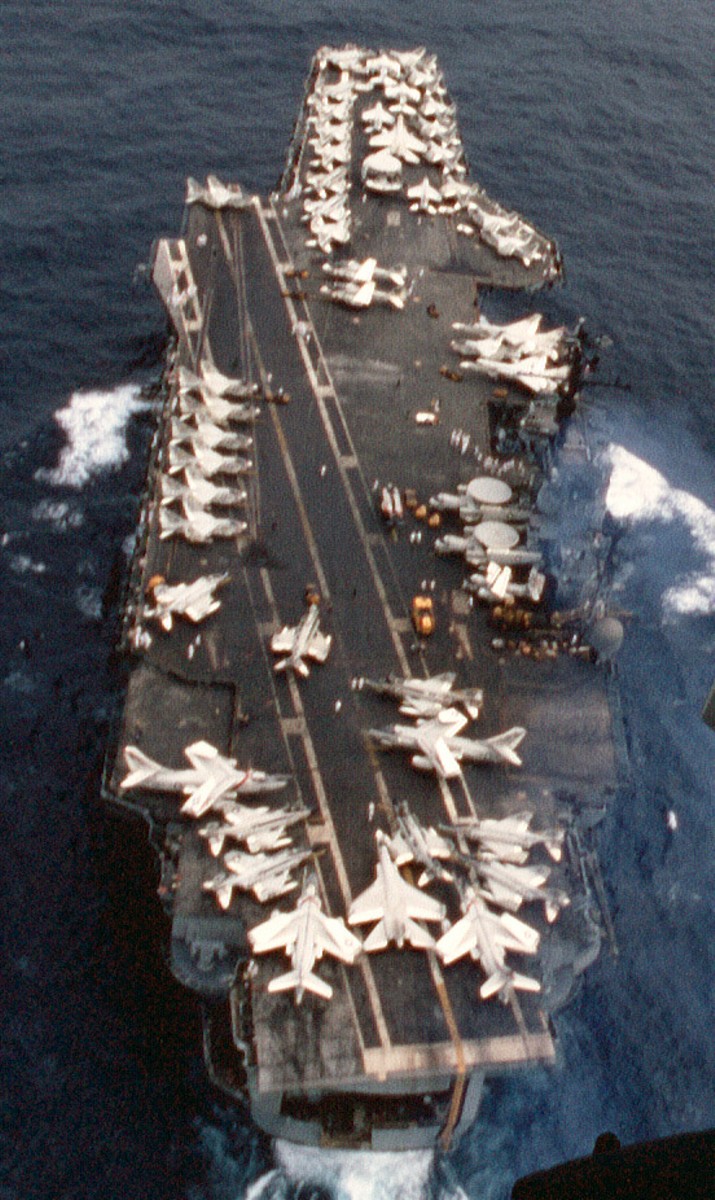 cv-66 uss america kitty hawk class aircraft carrier air wing cvw-6 us navy 20