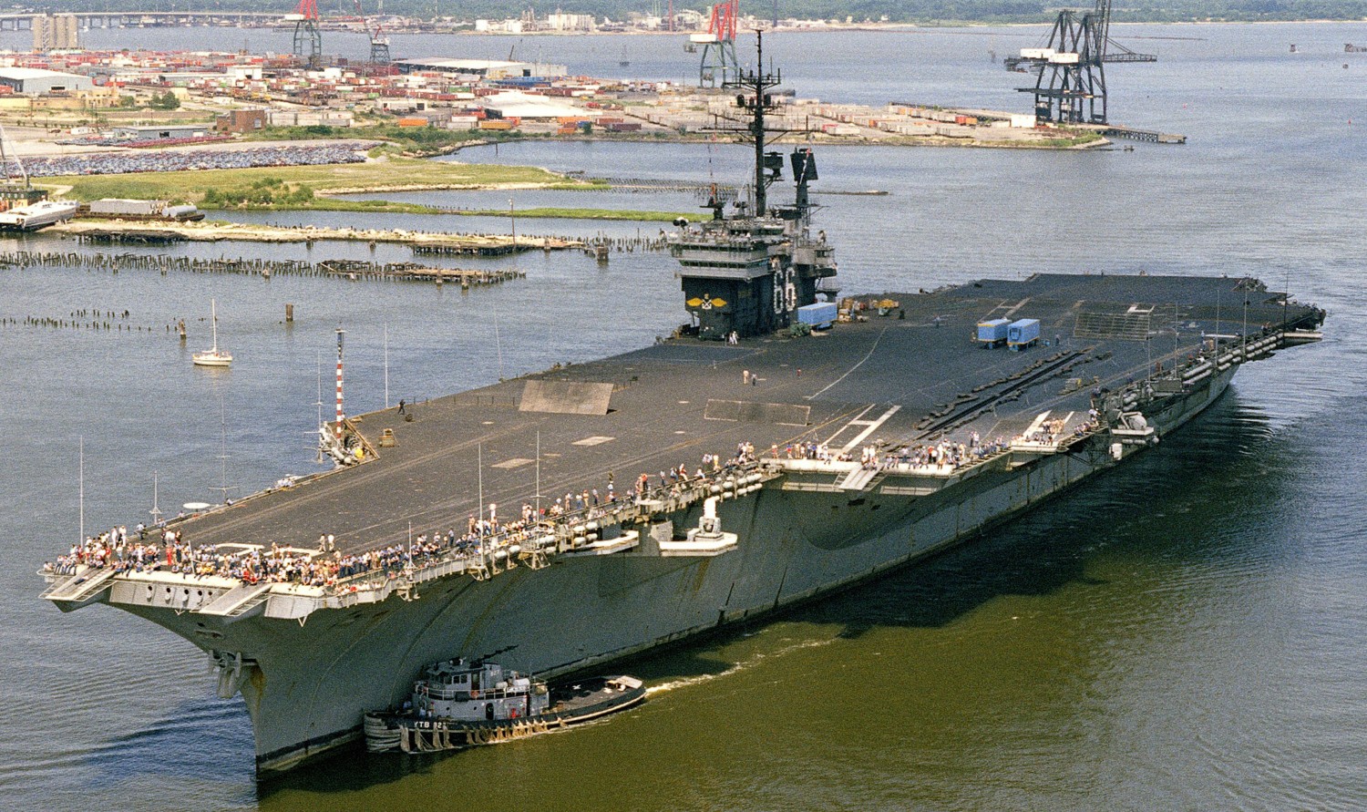 cv-66 uss america kitty hawk class aircraft carrier us navy 75