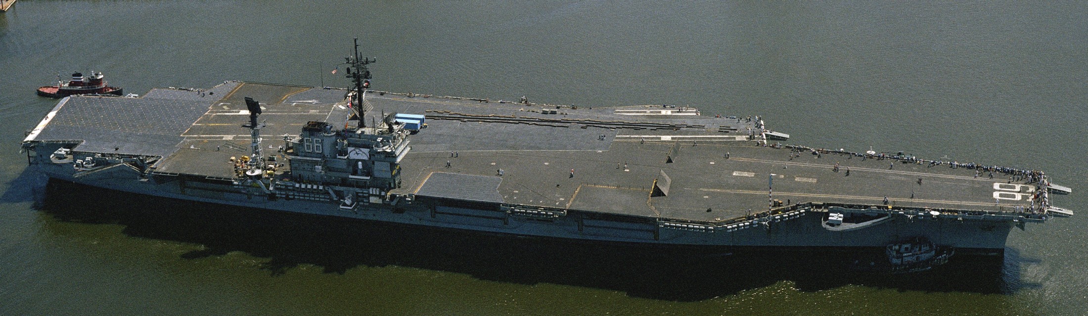 cv-66 uss america kitty hawk class aircraft carrier us navy 76