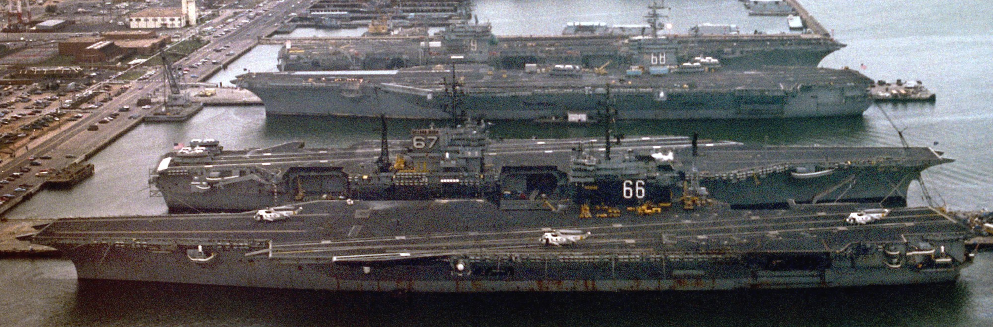 cv-66 uss america kitty hawk class aircraft carrier us navy 88