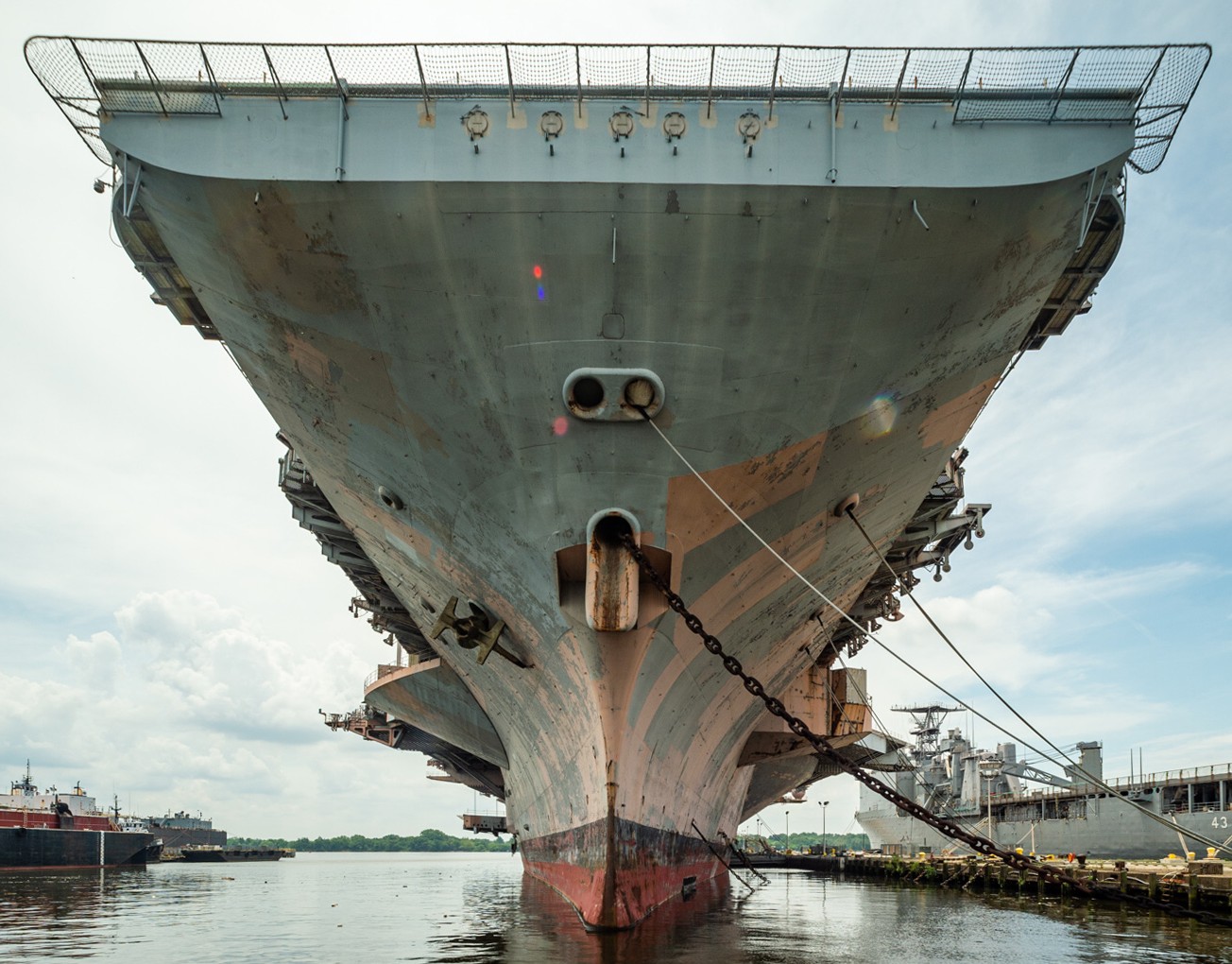 cv-67 uss john f. kennedy navy inactive ships maintenance facility nismf philadelphia pennsylvania 03