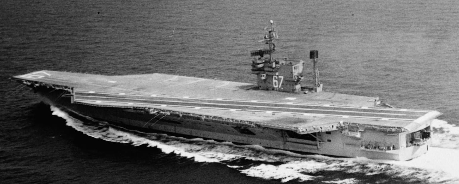 cv-67 uss john f. kennedy aircraft carrier us navy sea trials 04