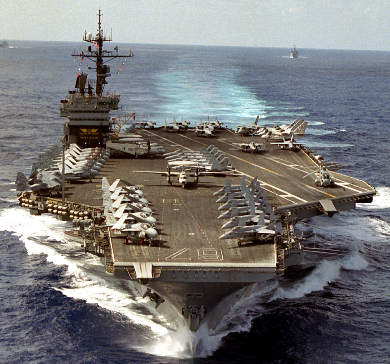 cv-67 uss john f. kennedy aircraft carrier air wing cvw-3 us navy 1992 25