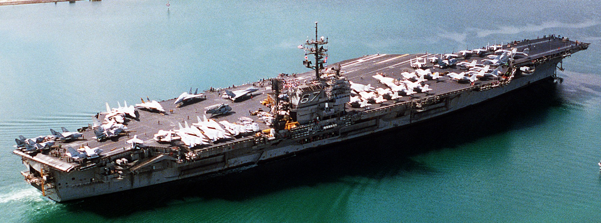 cv-67 uss john f. kennedy aircraft carrier air wing cvw-3 us navy suez canal 1991 32