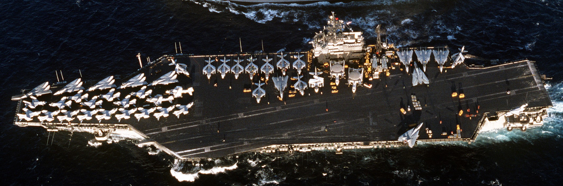 cv-67 uss john f. kennedy aircraft carrier air wing cvw-3 us navy desert storm 1991 39