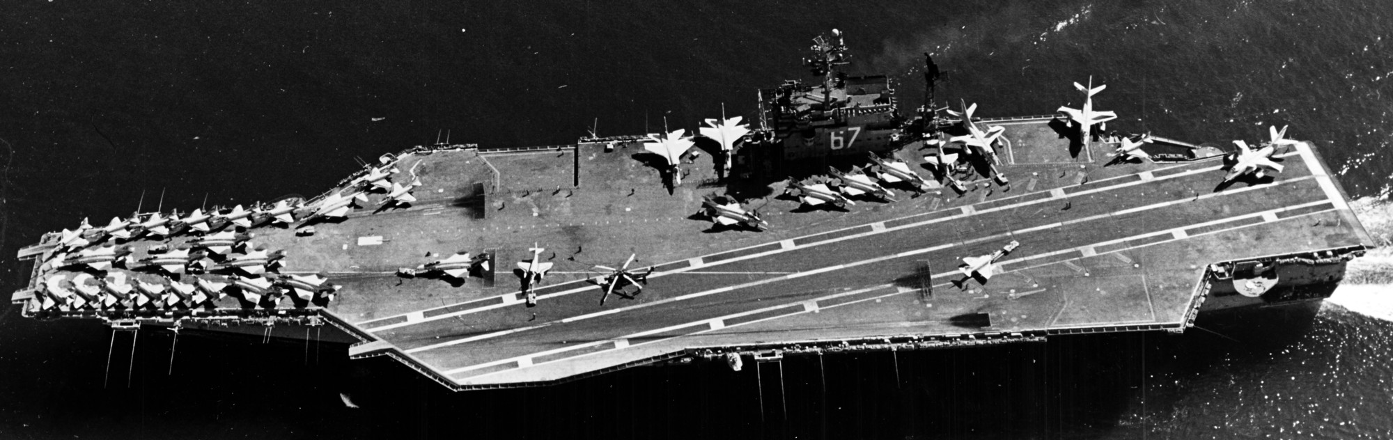 cv-67 uss john f. kennedy aircraft carrier air wing cvw-1 us navy 52