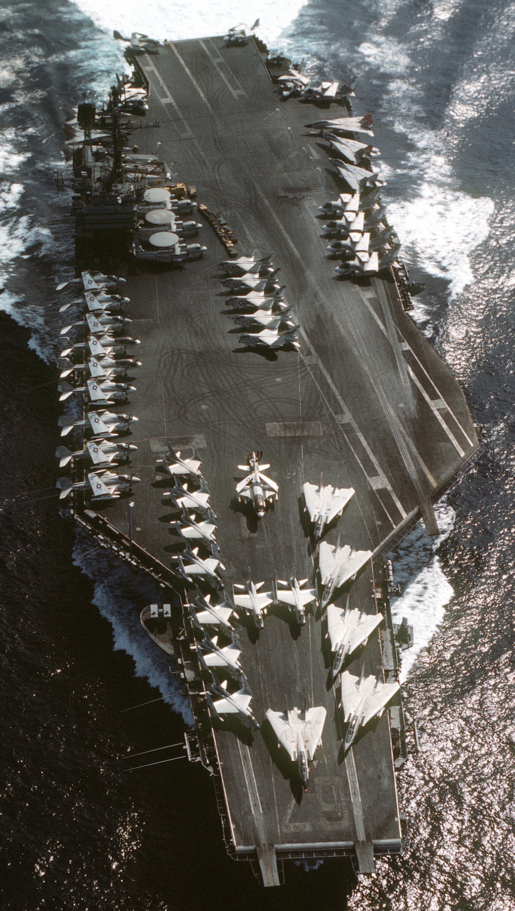 cv-67 uss john f. kennedy aircraft carrier air wing cvw-3 us navy 72